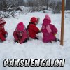 На прогулке. Февраль  2013 г.